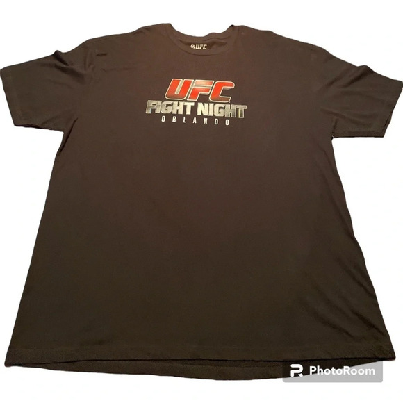UFC On Fox Fight Night 11 Orlando Werdum Vs Browne T-Shirt Men’s Size XXL - Picture 2 of 10